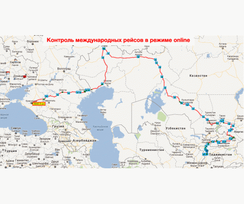 Контроль роботи тягачів та палива